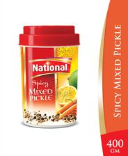 National Spicy Mix Pickle Jar 400 Gram 