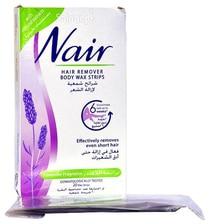 Nair Hair Removers Body Wax Strips with Lavender Fragrance 20 Strips
