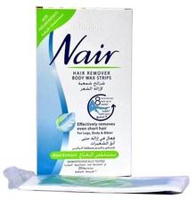 Nair Hair Removers Body Wax Strips with Mint Extract 20 Strips