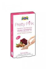 The Vitamin Company Pretty Pink Wax Strips Velvet Rose & Almond