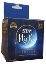 Stay Night Erectile Dysfunction Cream (with 12 Condoms)