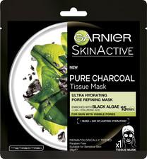 Garnier Pure Charcoal Black Algae Tissue Face Mask