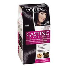 L'Oreal Casting Creme Gloss Hair Colour 200 Ebony Black