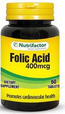 Nutrifactor Folic Acid 400 MCG 60 Tablets