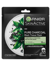 Garnier Pure Charcoal Black Tea Tissue Face Mask