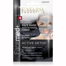 Eveline Facemed Face Mask Activated Carbon 10 ML