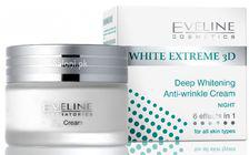 Eveline White Extreme 3D Deep Whitening Anti-Wrinkle Night Cream 50 ML