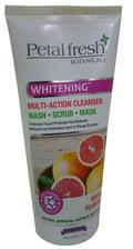 Petal Fresh Whitening Multi-Action Cleanser Wash+Scrub+Mask 150ML