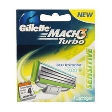 Gillette Mach3 Turbo Blades 4 carts