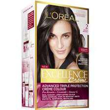 L'Oreal Excellence Cream Black Brown 2