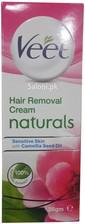Veet Hair Removal Cream Naturals Sensitive Skin