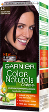 Garnier Color Naturals Hair Color Creme Dark Violet Dark Brown 3.20
