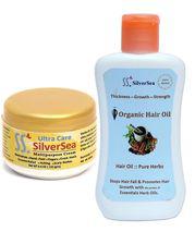 Silver Sea Crack Cream & Organic Hair Oil Kit
