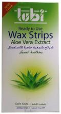 Lubi Ready To Use Wax Strips Aloe Vera Extracts 20 Strips