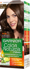Garnier Color Naturals Hair Color Creme Dark Toffee 3.3