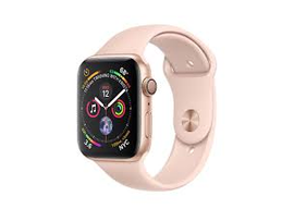 Apple Watch MU682 40mm Series 4 Gold Aluminum Case with Pink Sand Sport Band With GPS watches 