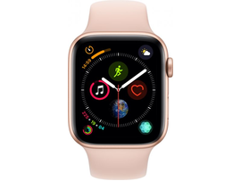 Apple Watch MTUJ2 40mm Series 4 Gold Aluminum Case with Pink Sand Sport Band With GPS + Cellular watches 
