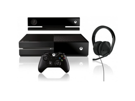Xbox One + Remote + Kinect + Headphone gamingconsoles 