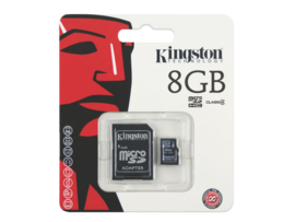 Kingston SDC4 8GB Micro SDHC Class-4 Flash Memory Card memorycards 