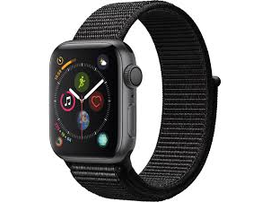 Apple Watch MU672 40mm Series 4 Space Gray Aluminum Case with Black Sport Loop With GPS watches 