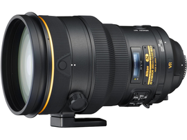 Nikon 200mm f/2G AF-S ED VR II Nikkor lenses 