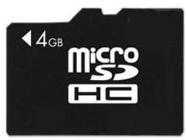 Micro SD Memory Card (4 GB) memorycards 