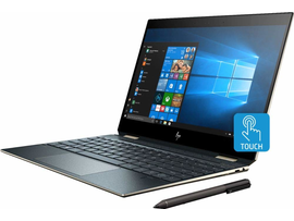 HP Spectre x360 13 Core i7 8th Generation Quad Core 16GB RAM 512GB SSD 4k Ultra HD Display laptop 