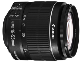 Canon EF-S 18-55mm f/3.5-5.6 IS II lenses 