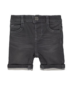 grey denim shorts