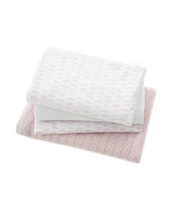 mothercare cot bed starter set - pink
