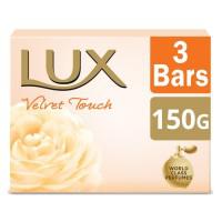 Lux Velvet Touch Soap (Pack of 3) - 3 x 145gm