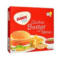 Dawn Chicken Burger Patties (Pack of 16) - 992gm