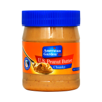 American Garden Chunky U.S. Peanut Butter - 237ml