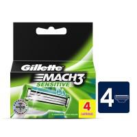 Gillette Mach3 Sensitive Razor Blades (Pack of 4)