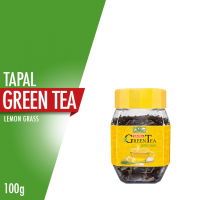 Tapal Green Tea Lemon Grass Jar - 100gm