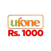 Ufone Prepaid Voucher (Rs.1000)