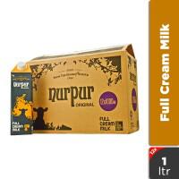 Nurpur Original Full Cream Milk 1L - (Pack of 12)