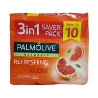 Palmolive Refreshing Glow Soap Pack of 3 (Save Rs. 10) - 110gm