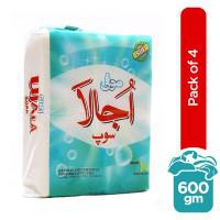 Sufi Ujala Detergent Soap (Pack of 4) - 1kg