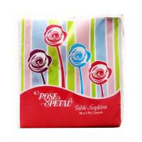 Rose Petal Table Napkins (Pack of 50)