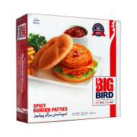 Big Bird Spicy Burger Patties (Pack of 12) - 840gm