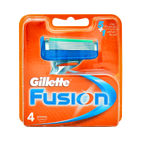 Gillette Cartridges Fusion Blades Razor (Pack of 4)