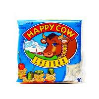 Happy Cow Slice Cheese Cheddar (10 Slices) - 150gm