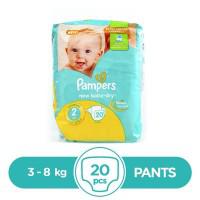Pampers Taped 3 To 8kg - 20Pcs