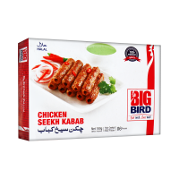 Big Bird Chicken Seekh Kabab (Pack Of 6) - 180gm