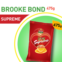 Brooke Bond Supreme Tea Pouch - 475gm