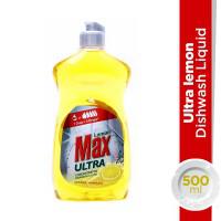Lemon Max Ultra Lemon Liquid Dishwash (Yellow) - 500ml