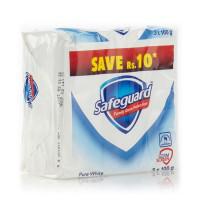 Safeguard Pure White Soap (Pack of 3) -95gm