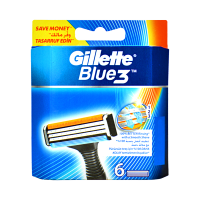 Gillette Blue3 Cartridges (Pack of 6)