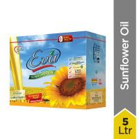 Eva Sunflower Oil Pillow Pouch Carton (Pack of 5) - 5Ltr